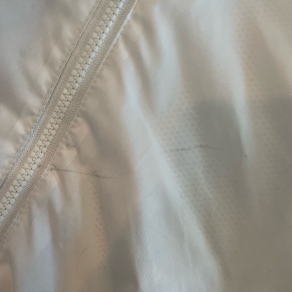 Boys Nike Spring Jacket, White/Black/Gray, Large, Full Zip - Picture 5 of 5